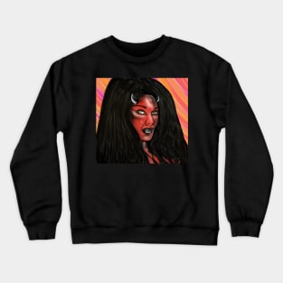 Devil Girl Crewneck Sweatshirt